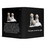Labrador Retriever Puppy Binder