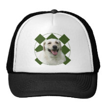 Labrador retriever trucker hat