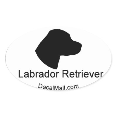 Labrador Retriever Window Decal Stickers