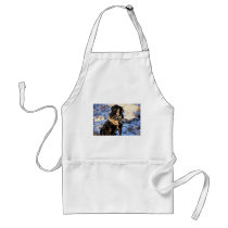 Labrador Retriever with Drake Mallard aprons by animalpark Labrador Retriever with Drake Mallard aprons
