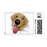 Labrador Retriever (Yellow) Bustin... - Customized postage