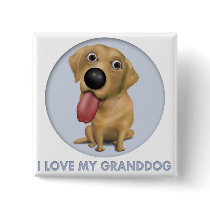 Labrador Retriever (Yellow) Granddog Buttons