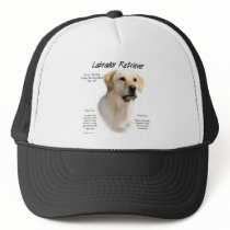 Labrador Retriever (yellow) History Design Trucker Hat