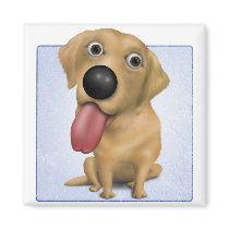 Labrador Retriever (Yellow) magnets