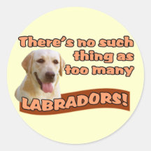 LABRADOR RETRIEVERS STICKERS