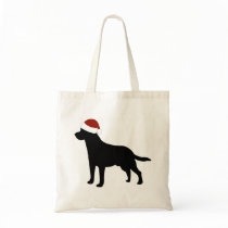 Labrador Santa Hat bags