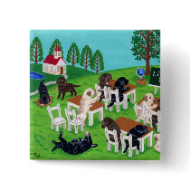 Labrador School Buttons