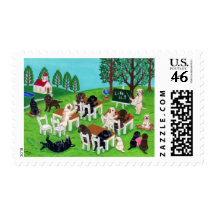 Labrador School Stamp