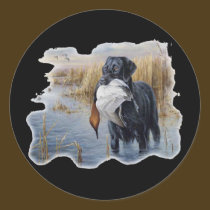 Labrador with Duck- Duck Hunting stickers
