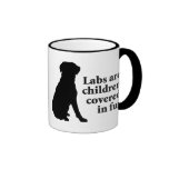 Labradors Are Fur Children Coffee Mugs