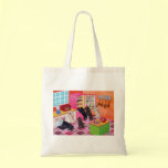 Labradors in the Kitchen Painting bags