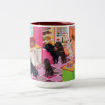 Labradors in the Kitchen Painting mugs
