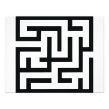labyrinth icon personalized invites