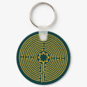 Labyrinth Keychain by txgeckko Labyrinth Keychain