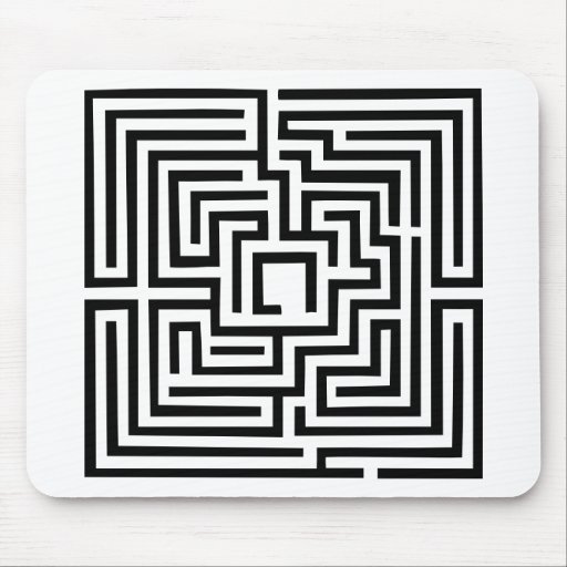 Labyrinth Mouse Mat