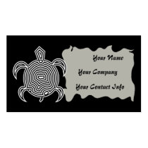 Labyrinth Turtle Business Card Template