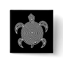 Labyrinth Turtle Buttons