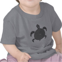 Labyrinth Turtle Infant T-Shirts