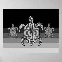 Labyrinth Turtle Posters