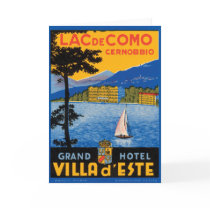Lac de Como Greeting Cards