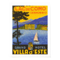 Lac de Como (white) posters