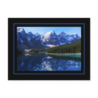 Lac Moraine Postcard postcard