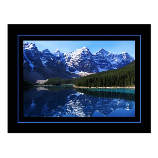 Lac Moraine Postcard
