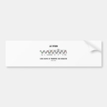 Lac Operon Classic Example Prokaryotic Gene Reg Bumper Stickers