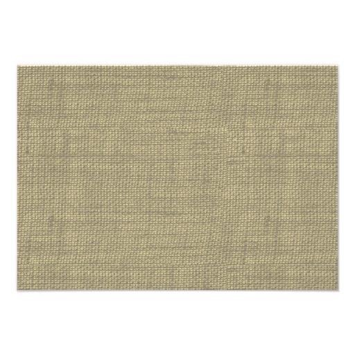 Lace and Burlap Country Romance Reply Personalized Invites