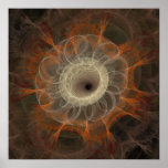 'Lace and Fire' Poster