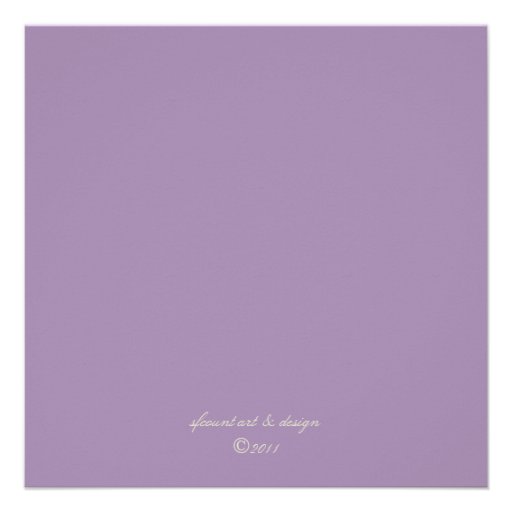 Lace and Pearls Lavender Wedding Invitation