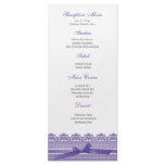 Lace and Ribbon RSVP cards Rack Card Design