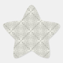 Lace Antique White Sticker