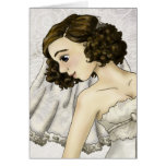 Lace Bride Greeting Card