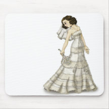 Lace Bride Mousepads