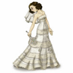 Lace Bride Photo Cut Out