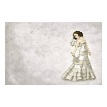 Lace Bride Stationery Paper