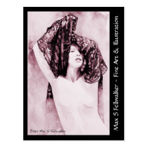 "Lace" by Max S Fellwalker Postcard