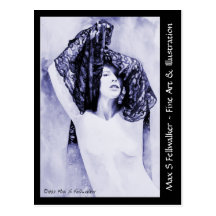 "Lace" by Max S Fellwalker Postcards