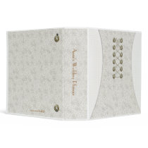 Lace Dress Wedding 2" Binder