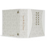 Lace Dress Wedding 2" Binder