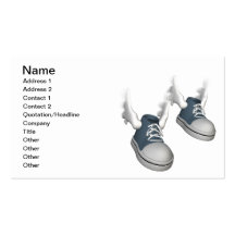Lace Em Up Business Card