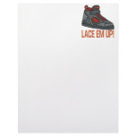 Lace Em Up Letterhead Design