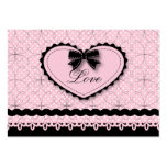 Lace Gift Tag Business Cards