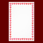 Lace Hearts Stationery stationery
