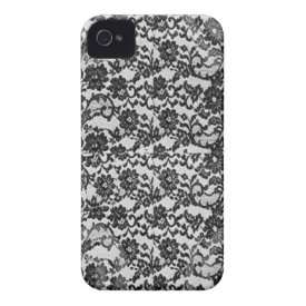 Black Lace iphone 4 case / cover
