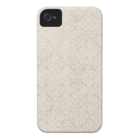 White Lace iPhone 4/4S Case Mate Case Iphone 4 Covers