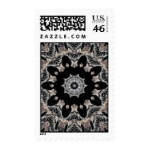 Lace Kaleidocope Flower postage