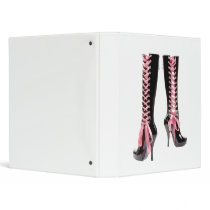 Lace Me Up Vinyl Binder