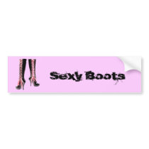 Lace Me Up Bumper Sticker